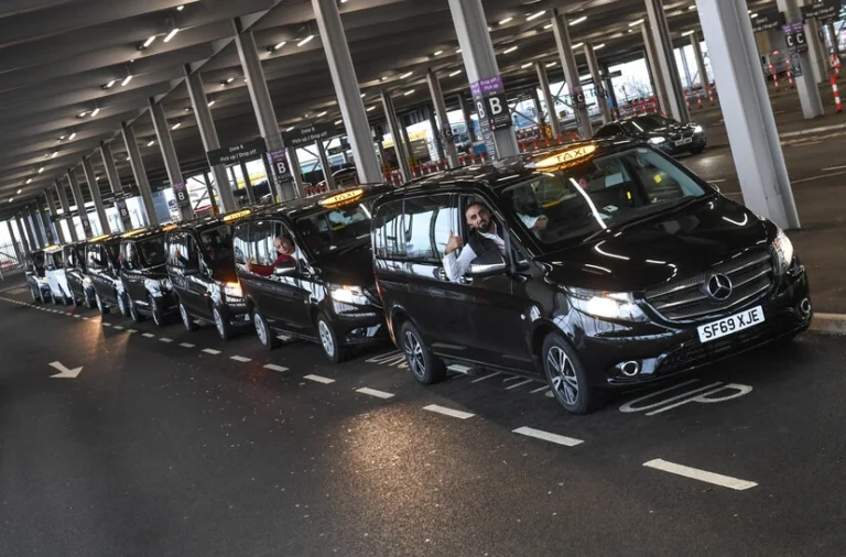 Integration of Dedicated Taxi Pickup Zones at London Airports