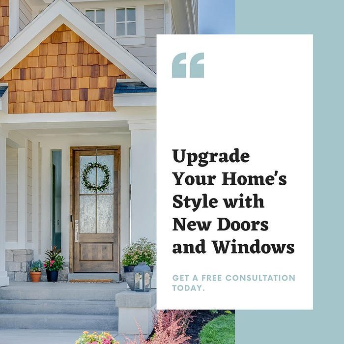 Doors and Windows in Chattanooga: Elevate Your Home with Doors & More