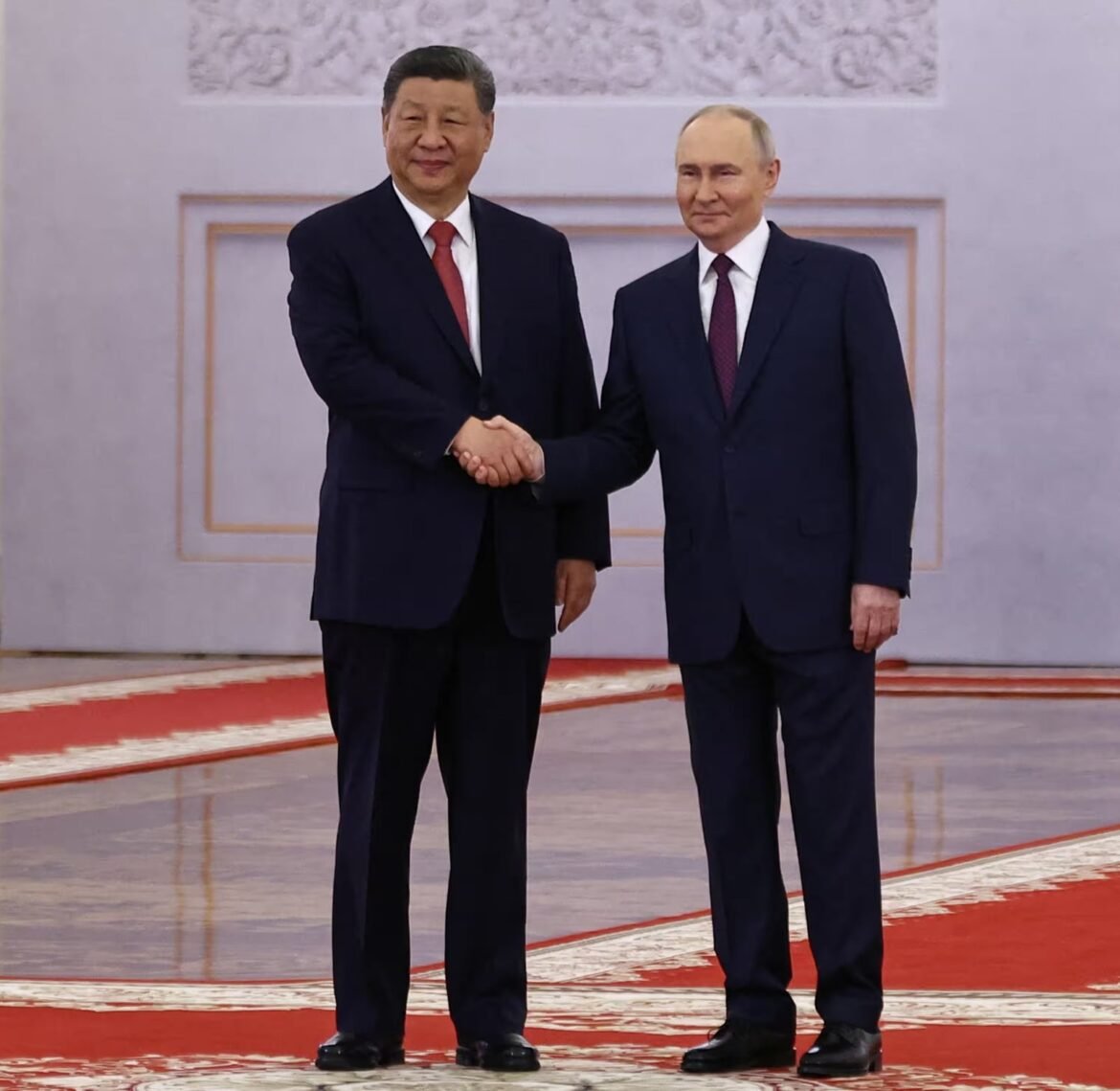 Xi Praises Strong China-Russia Relations as Putin Greets ‘Dear Friend’ at the Kremlin