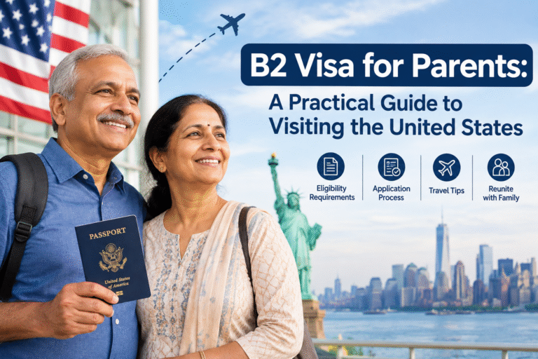 B2 Visa for Parents: A Practical Guide to Visiting the United States